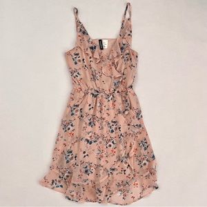 Pink Floral Summer Dress